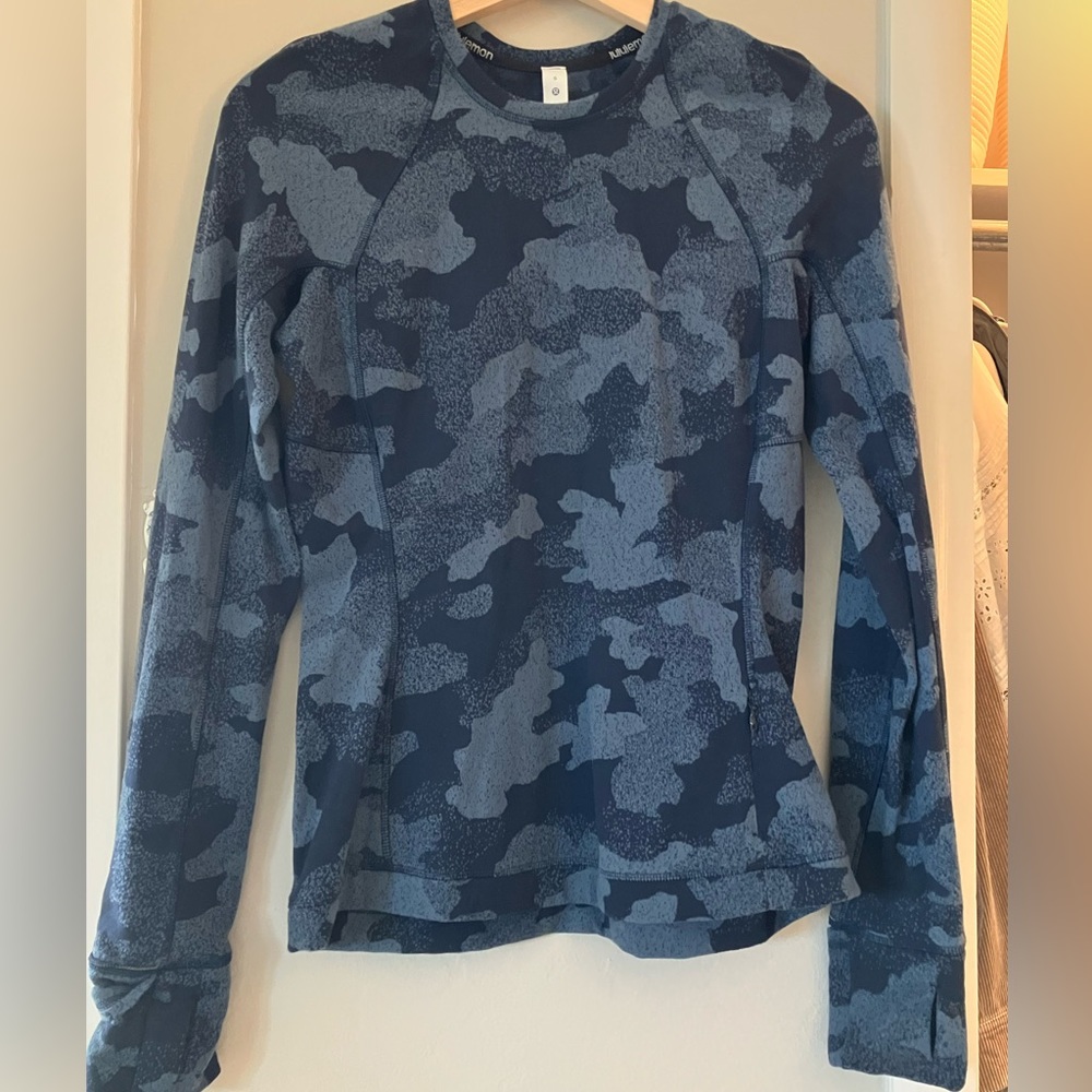 Lululemon Ready to Rulu Camo Long Sleeve